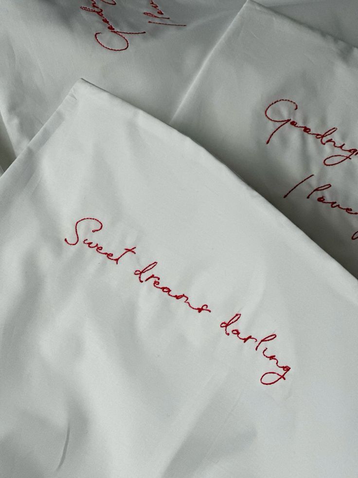 The Love Note Pillowcase