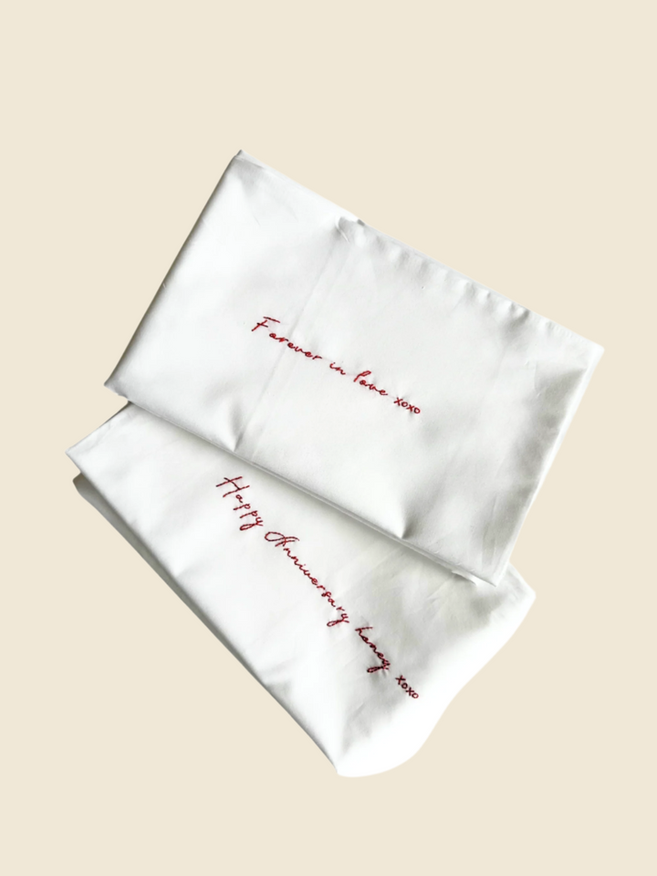 The Love Note Pillowcase