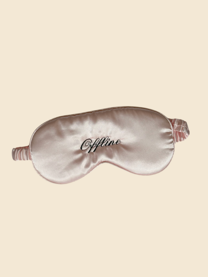 Offline Satin Eye Mask
