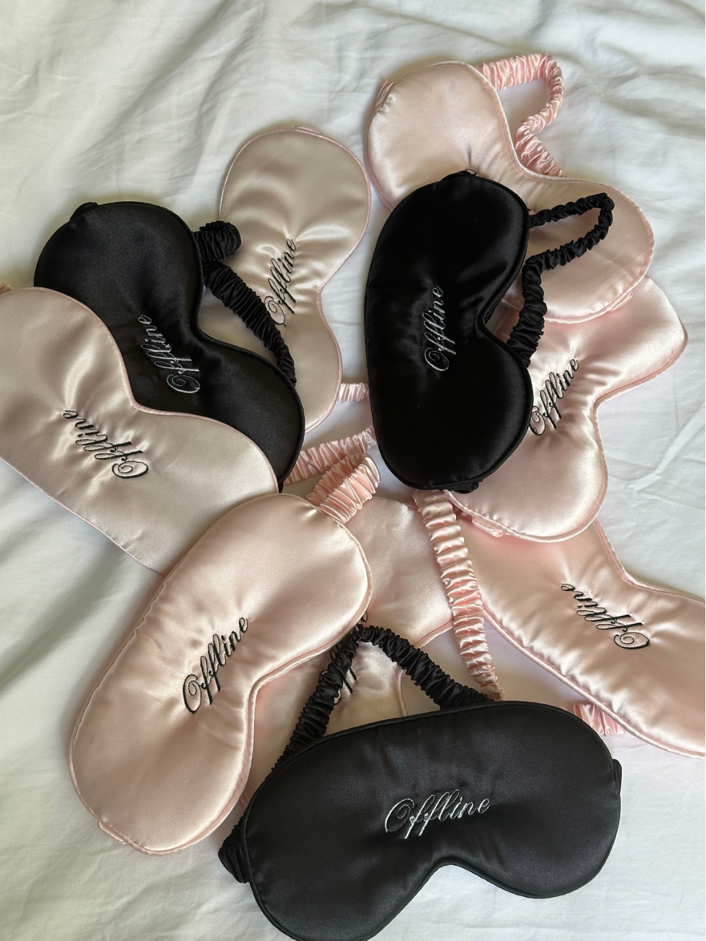 Offline Satin Eye Mask