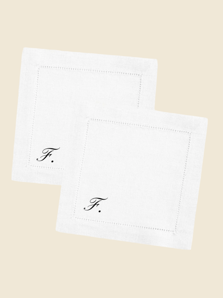 The Monogram Cocktail Napkin