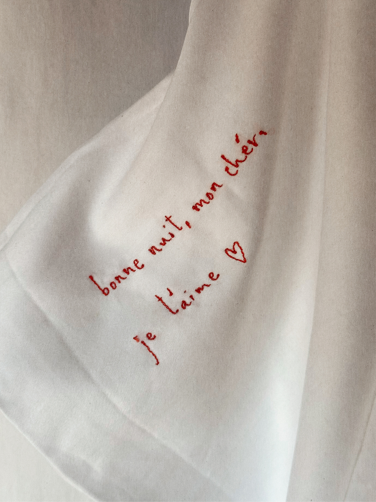 The Love Note Pillowcase