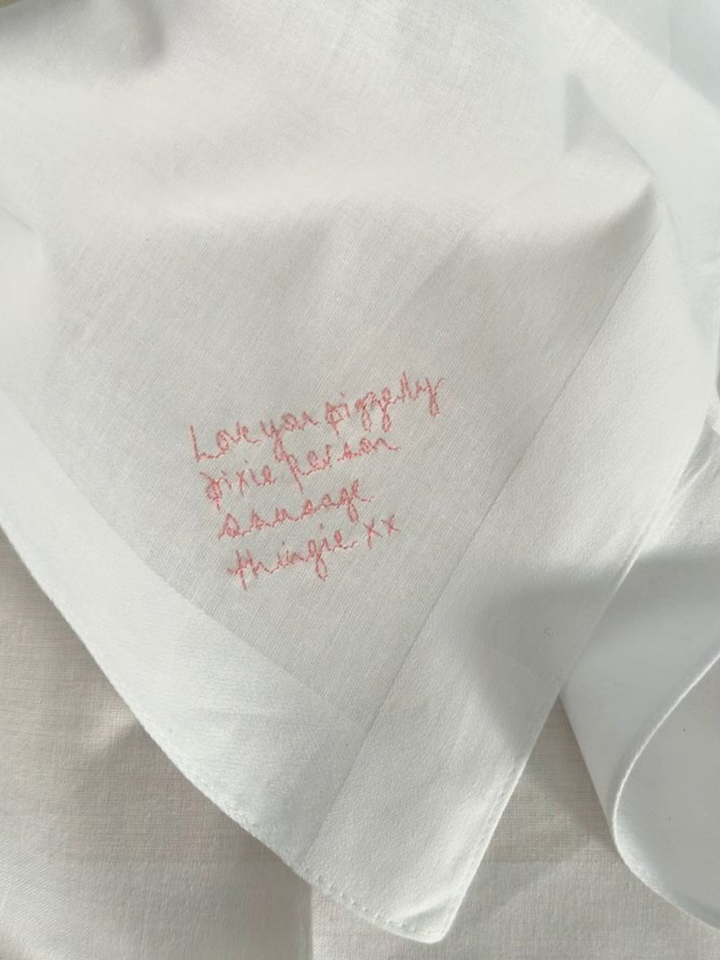 The Handwritten Handkerchief