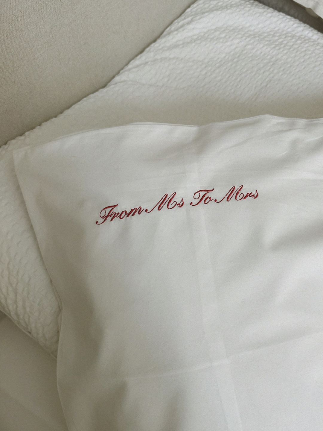 The Love Note Pillowcase
