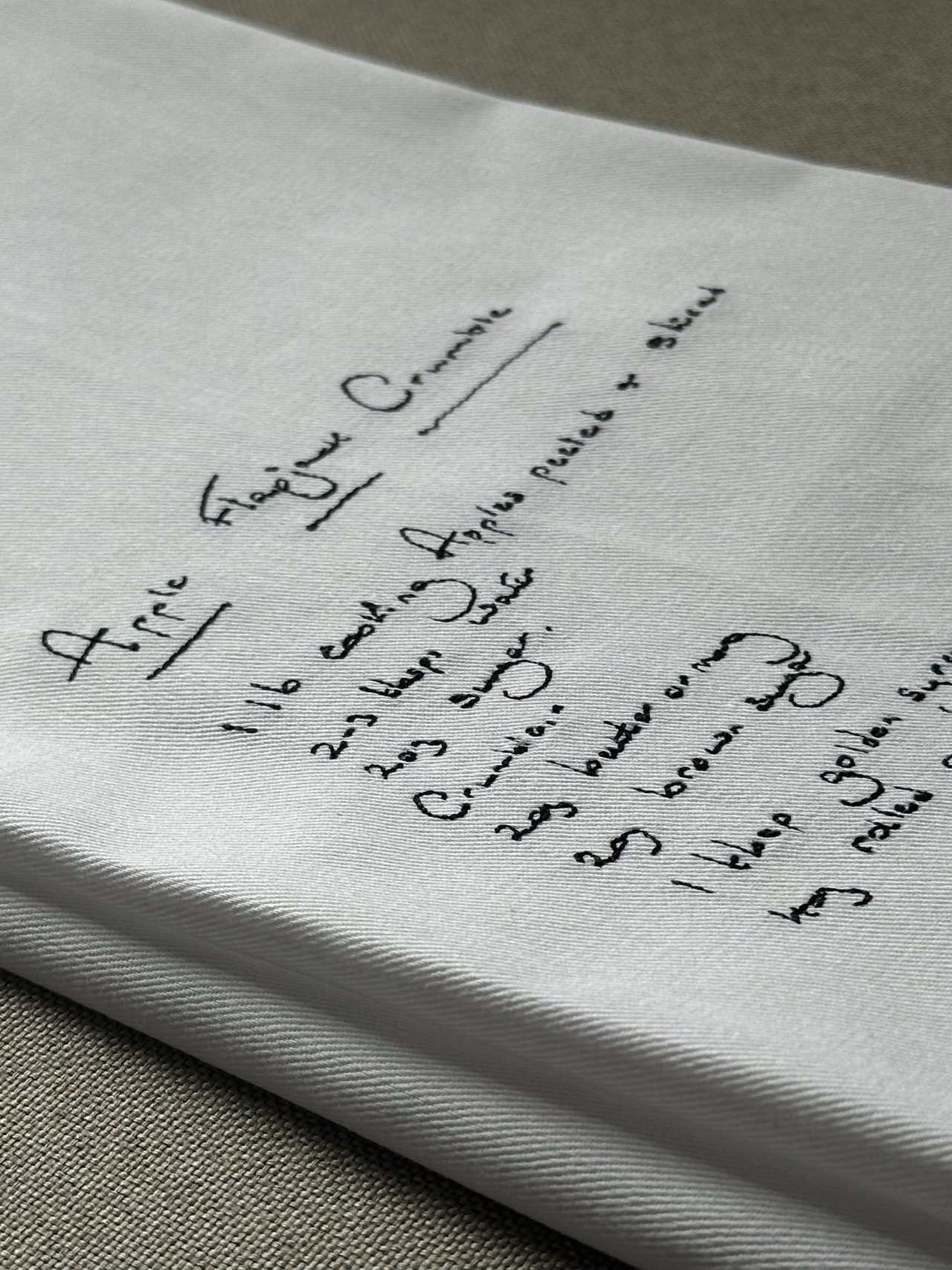 The Recipe Tea Towel