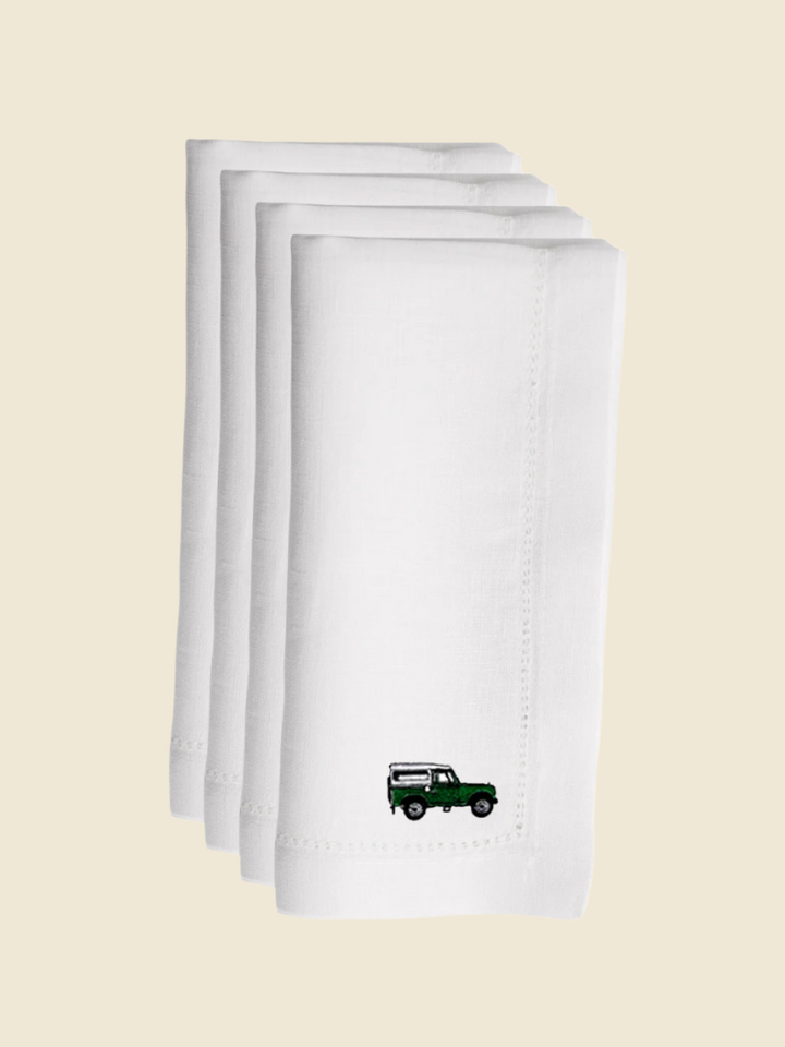 The Land Rover Napkin Set