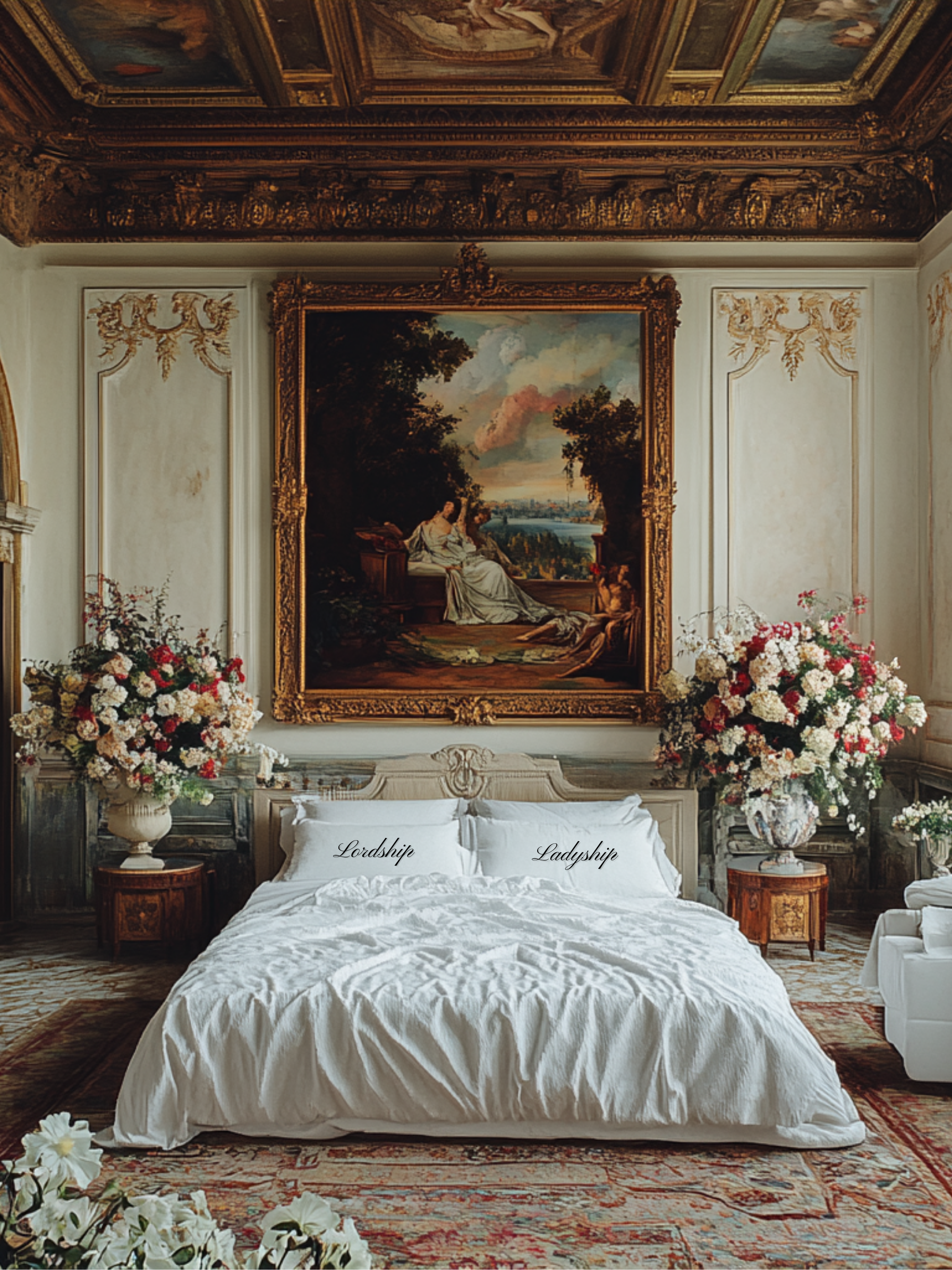 Lordship & Ladyship Pillowcase Set