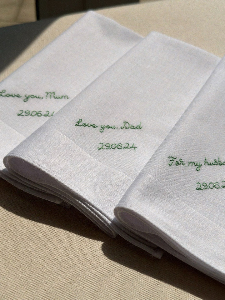 The Handwritten Handkerchief