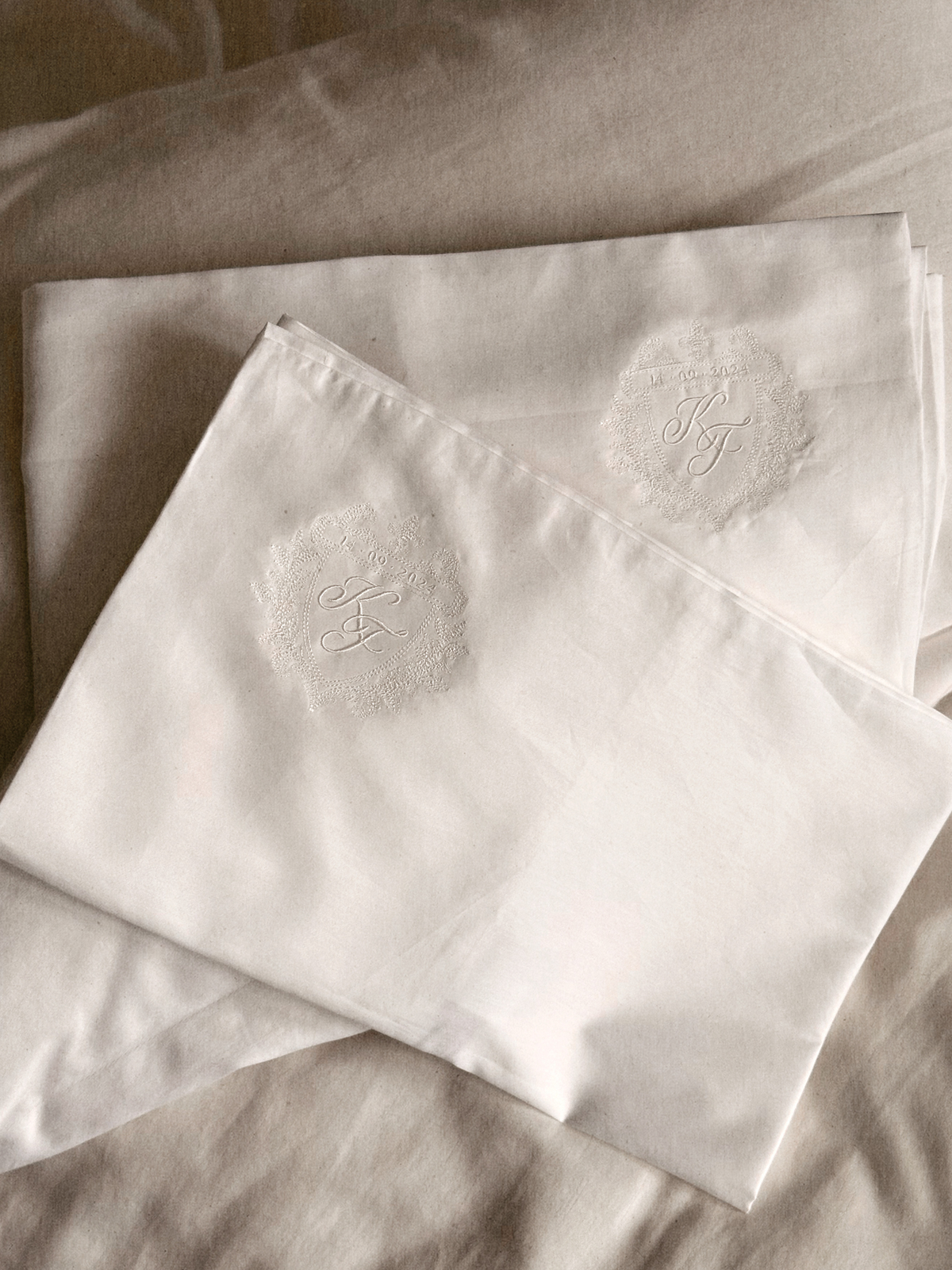 The Personal Crest Pillowcase Pair