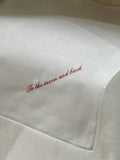 The Love Note Handkerchief