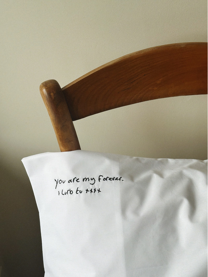 The Love Note Pillowcase