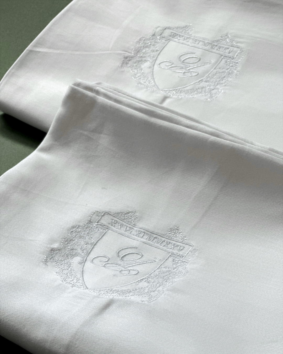 The Crest Pillowcase Set